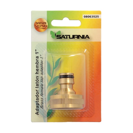 [8063525] Adaptador Manguera Laton 1" hembra