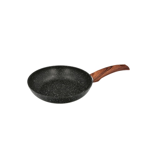 [5023600] Sarten Aluminio Forjado Antiadherente Ø 20 x 4,5 cm. Mango Engomado / 5 capas / Acabado Piedra / Apta Para Todo Tipo de Cocinas