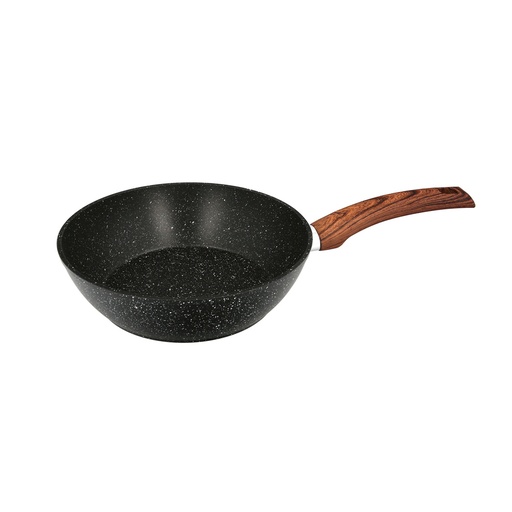 [5023625] Sarten Aluminio Forjado Antiadherente Ø 24 x 7 cm. Mango Engomado / 5 capas / Acabado Piedra / Apta Para Todo Tipo de Cocinas