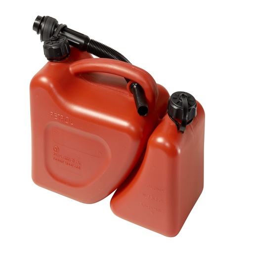 [2325595] Bidon Gasolina Doble. Capacidad 5 + 2 Litros Homologado "UN" Con Canula