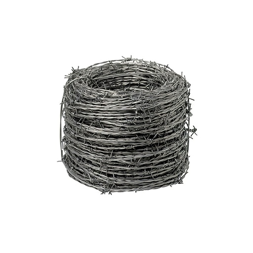 [1130001] Alambre Espino Galvanizado 100 Metros 4/12