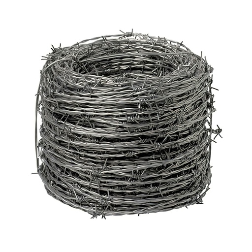 [1130005] Alambre Espino Galvanizado 250 Metros 4/15