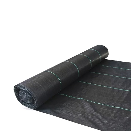 [8020310] Malla Antihierbas (Rollo 1,55x100 Metros) Malla Anti Maleza, Malla Geotextil Jardin, Tela Anti Hierbas Jardin