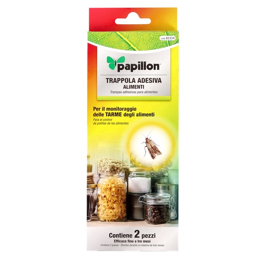 [14040150] Trampa Polilla Alimentos Adhesiva  (2 Unidades),  Trampa Polilla Despensa, Trampa Polillas Cocina, Trampa Polillas Alimentarias