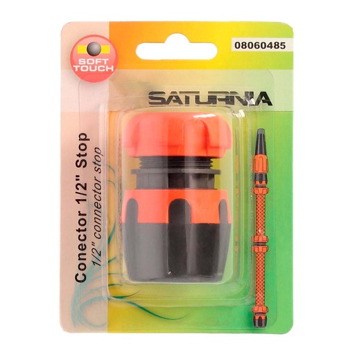 [8060485] Conector Manguera Soft-Touch 1/2 Con Stop