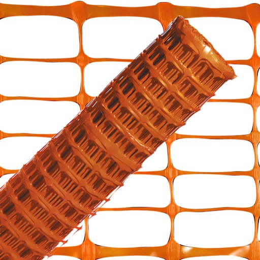 [1190070] Tela Balizamiento Naranja 1,0 metro. Rollo 50 metros