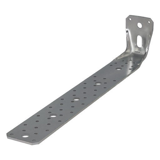 [21013310] Soporte Para Madera Con Angulo Reforzado 65x88x450 mm. Conector Angular, Escuadra Fijación, Zapata Madera Soporte Pergola Madera