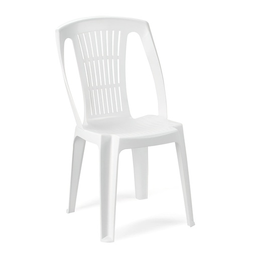 [8330021] Silla Resina Monobloc Stella Sin Brazos Stella Blanco