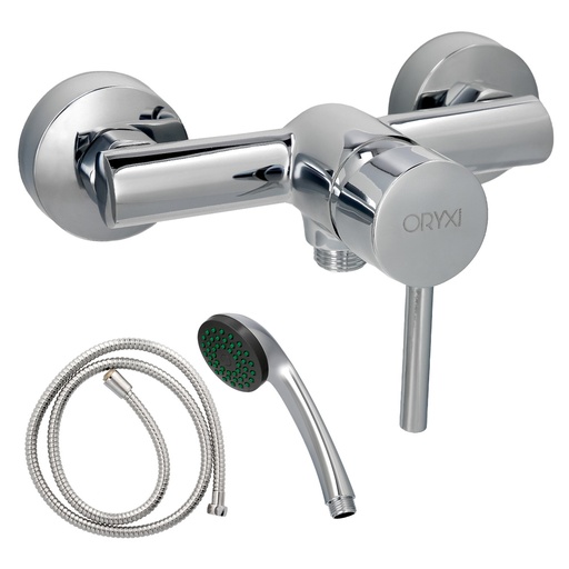 [4042920] Monomando Ducha "Dresde" Mezclador Central Grifo Baño, Grifo Encimera, Grifo Cocina, Grifo Mezclador. Cartucho Ceramico Ø 35 mm.