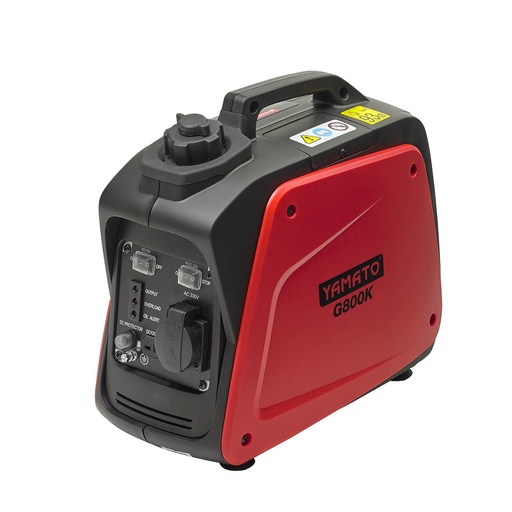 [7173005] Generador Inverter Gasolina Silencioso 0,8 Kw Motor 4 Tiempos. Motor 4 Tiempos OHV. Estación Energia Generador Electricidad