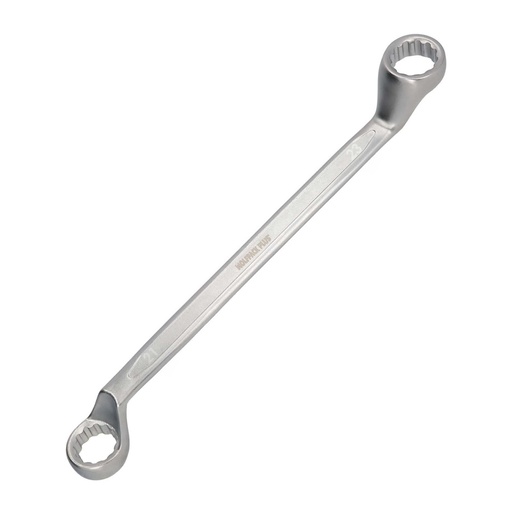 [2322918] Llave Estrella Acodada Plus Acero Cromo Vanadio 21x23 DIN 838. Llave Doble Boca Acodada, Llave Fija Estrella Acodada