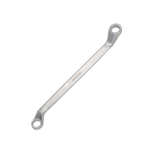 [2322908] Llave Estrella Acodada Plus Acero Cromo Vanadio 12x13 DIN 838. Llave Doble Boca Acodada, Llave Fija Estrella Acodada