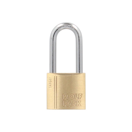 [3101540] Candado Laton Arco Largo 60 mm. Arco Endurecido. Candado Maletas, Candado Taquillas, Candado Puertas