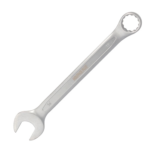 [2105852] Llave Combinada Plus 16x16 Acero Cromo Vanadio DIN 3113. Llave Doble Boca, Llave Fija, Llave Estrella