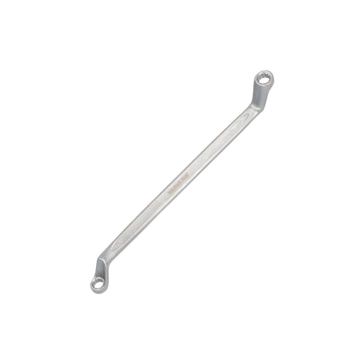 [2322902] Llave Estrella Acodada Plus Acero Cromo Vanadio 6x7 DIN 838. Llave Doble Boca Acodada, Llave Fija Estrella Acodada