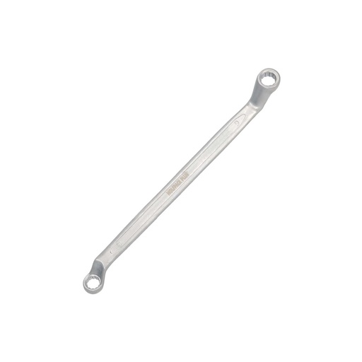 [2322904] Llave Estrella Acodada Plus Acero Cromo Vanadio 8x9 DIN 838. Llave Doble Boca Acodada, Llave Fija Estrella Acodada