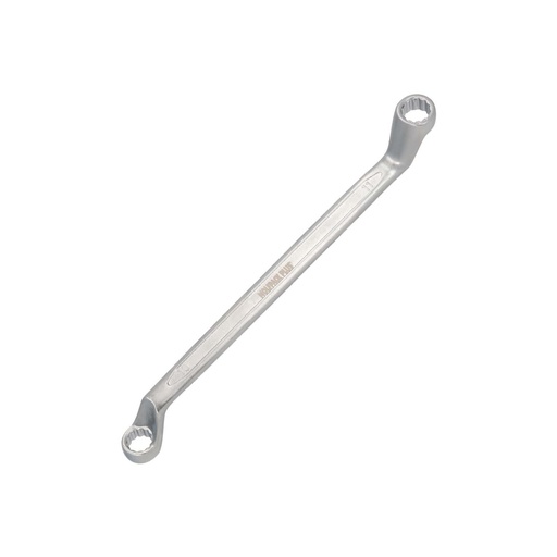 [2322906] Llave Estrella Acodada Plus Acero Cromo Vanadio 10x11 DIN 838. Llave Doble Boca Acodada, Llave Fija Estrella Acodada