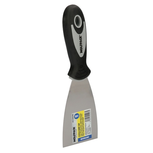 [2361065] Espatula Mango Gummy Grip Hoja 60 mm. Espatula Yeso, Espatula Pintor, Espatula Masillas, Espatula Pladur, etc.