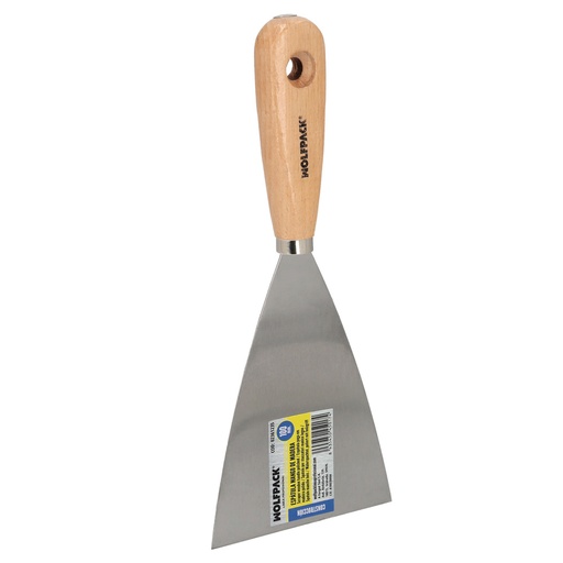 [2361235] Espatula Mango Madera Hoja Acero 100 mm. Espatula Yeso, Espatula Pintor, Espatula Masillas, Espatula Pladur, etc.