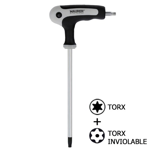 [2105510] Llave Torx Maurer Con Mango "T" T15 Inviolable