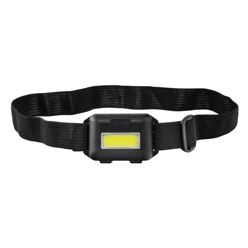 [19041180] Linterna Led Frontal Cabeza Ajustable 120 Lumenes, 3 Modos, Cinta Ajustable, 3 Baterias AAA Incluidas