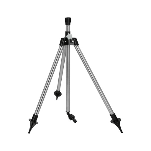 [8060442] Tripode Para Aspersores Altura Regulable 55/90 cm. Tomas agua 1/2". Acero Cromado. Tripode Aspersores Jardineria
