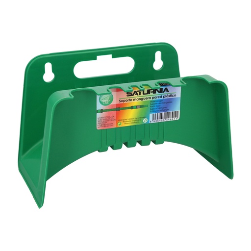 [8060413] Soporte Para Mangueras De Jardín. Fijación a la  Pared. Realizado en Plastico