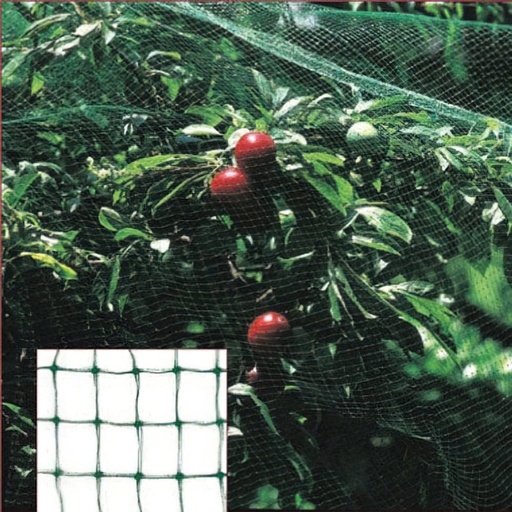[8020230] Malla Antipajaros (Rollo 2 x 10 Metros) Red Proteger Arboles, Cultivos, Frutas.