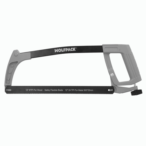 [2010130] Arco Sierra Aluminio Con Empuñadura Doble Profesional. Con Hoja Acero HSS, Sierra de Arco Profesional, Sierra Metal Profesional,