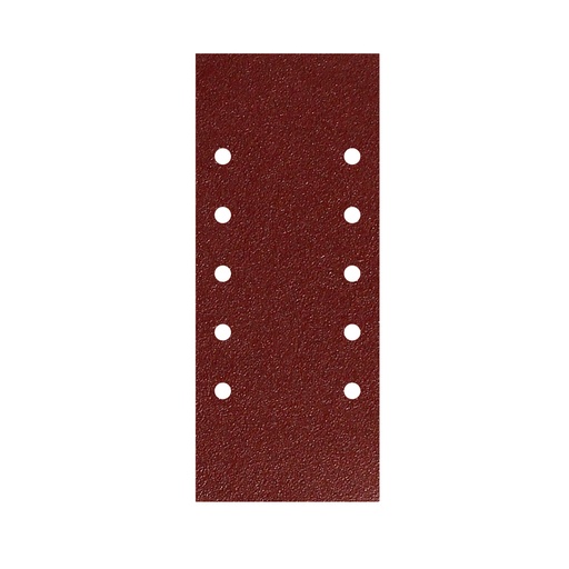 [9020642] Lija Recambio Con Velcro 115x280 mm. con Agujeros Grano  120 (10 Piezas)