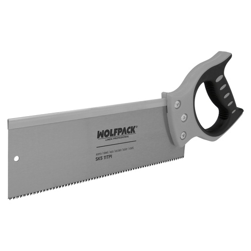 [2320781] Serrucho Costilla Bimaterial 300 mm / 12" Sierra Carpintero, Serrucho Carpinteria, Sierra Costilla, Sierra Madera, Plastico, etc