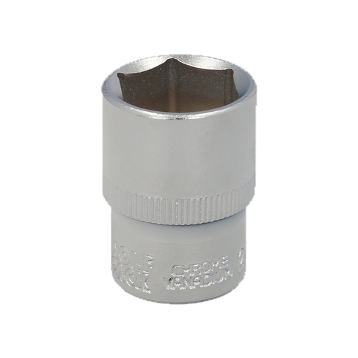 [2109055] Llave Vaso 1/2" Hexagonal 20 mm. Perfil de 6 caras. Acero Cromo Vanadio, Aristas Redondas