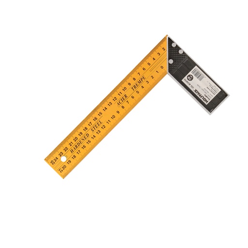 [2300700] Escuadra Metalica 250 mm. Escuadra Carpintero, Escuadra Construcción,
