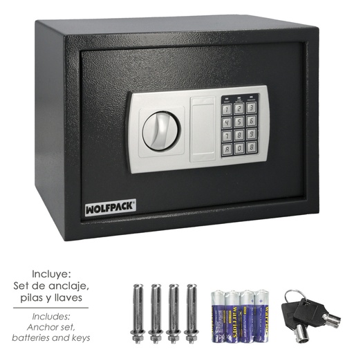 [3070310] Caja Fuerte Sobreponer Electrica 35x25x25 cm.