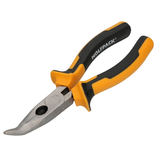 [2325880] Alicates Boca Curva 150 mm. Acero DIN 5745 Alicates Punta Curva, Alicates Boca Curva Larga,