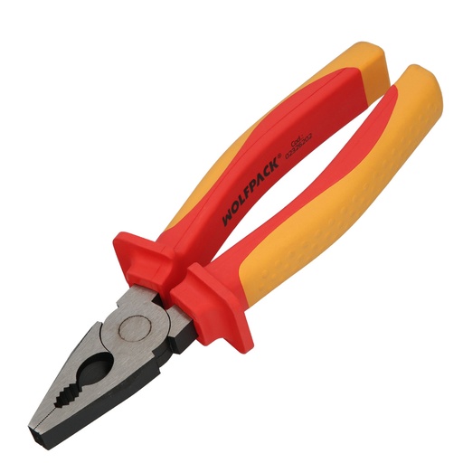 [2326202] Alicates Universales 200 mm. Mangos Aislados Acero Cromo Vanadio Pelacables, Corta Cables, Pelador Cables