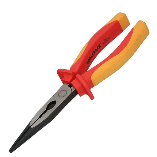 [2326204] Alicates Boca Recta 200 mm. Mangos Aislados Acero Cromo Vanadio Pelacables, Corta Cables, Pelador Cables