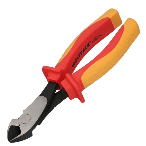 [2326208] Alicates Corte Diagonal 180 mm. Mangos Aislados Acero Cromo Vanadio Pelacables, Corta Cables, Pelador Cables