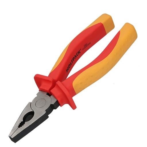 [2326203] Alicates Universales 150 mm. Mangos Aislados Acero Cromo Vanadio Pelacables, Corta Cables, Pelador Cables