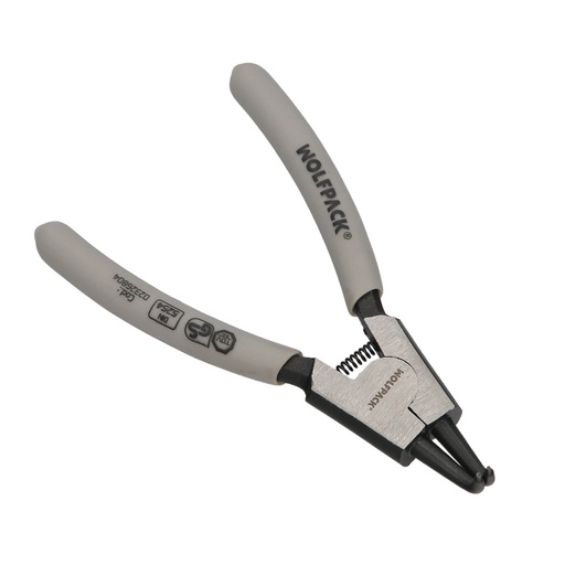 [2326804] Alicates Arandelas Exteriores Curvo 125 mm. Acero Din 5254. Anillos De Presion, Anillos De Retención, Arandelas Circlips