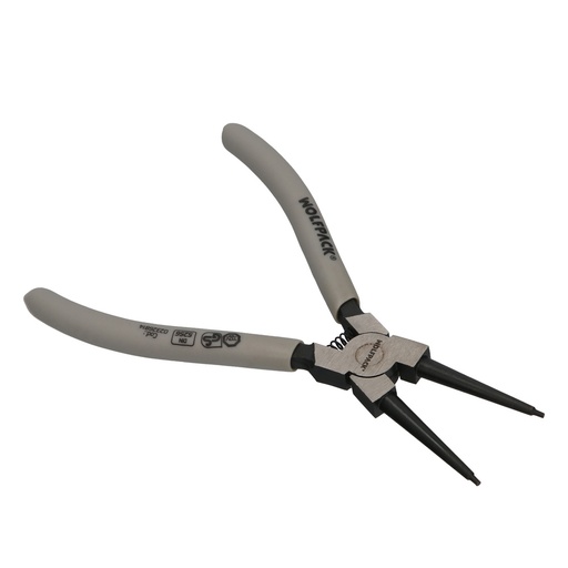 [2326814] Alicates Arandelas Interiores Recto 175 mm. Acero Din 5256. Anillos De Presion, Anillos De Retención, Arandelas Circlips