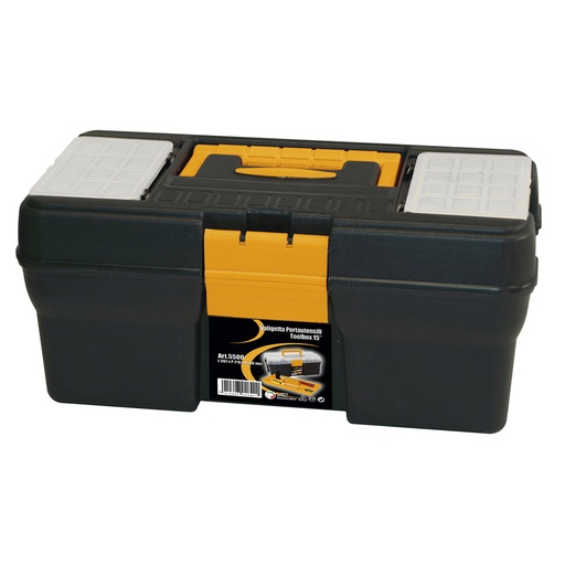 [2240238] Caja Herramientas Polipropileno 392x210x188 mm. Caja Almacenaje, Malentin Organizador, Organizador Plastico