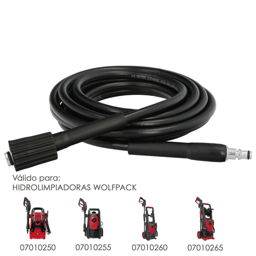 [7010290] Manguera Para Hidrolimpiadora Wolfpack 100 - 105 - 135 - 150 Bar