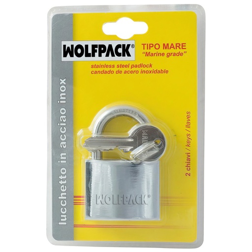 [3101240] Candado Inoxidable Arco Normal  50mm.
