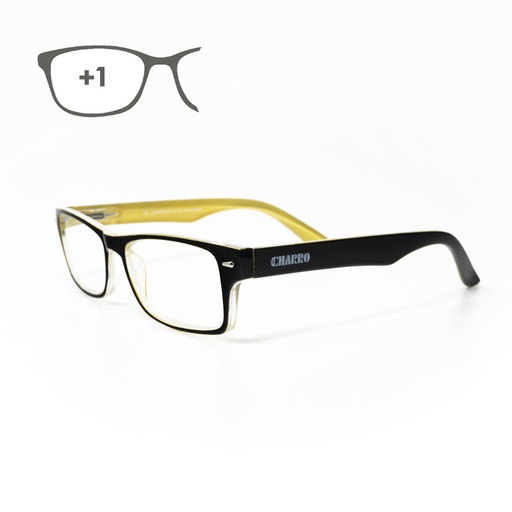 [15042201] Gafas Lectura Kansas Negro / Amarillo. Aumento +1,0 Gafas De Vista, Gafas De Aumento, Gafas Visión Borrosa