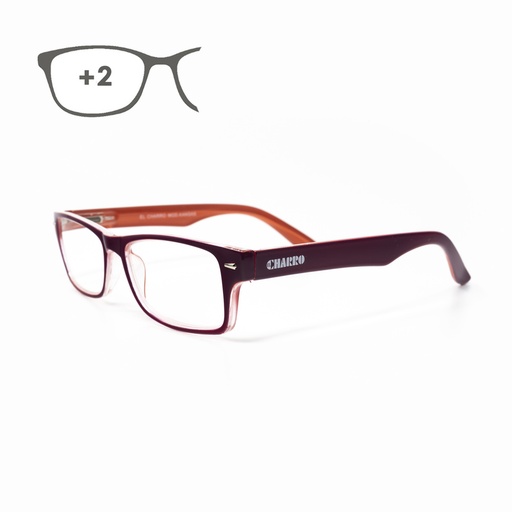 [15042221] Gafas Lectura Kansas Morado / Naranja. Aumento +2,0 Gafas De Vista, Gafas De Aumento, Gafas Visión Borrosa