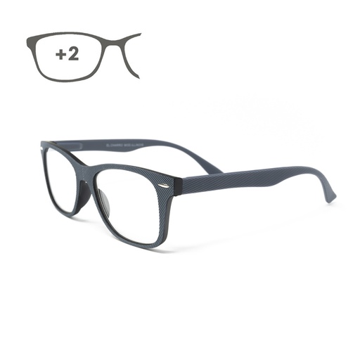 [15042321] Gafas Lectura Illinois Gris Aumento +2,0 Gafas De Vista, Gafas De Aumento, Gafas Visión Borrosa