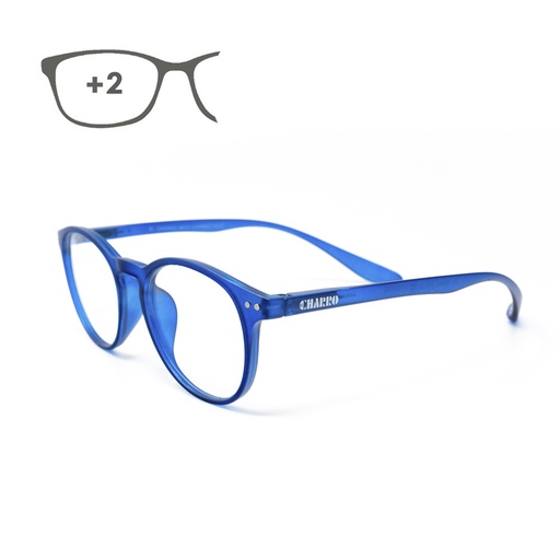 [15042415] Gafas Lectura Connecticut Color Azul Aumento +2,0 Patillas Para Colgar Del Cuello , Gafas De Vista, Gafas De Aumento