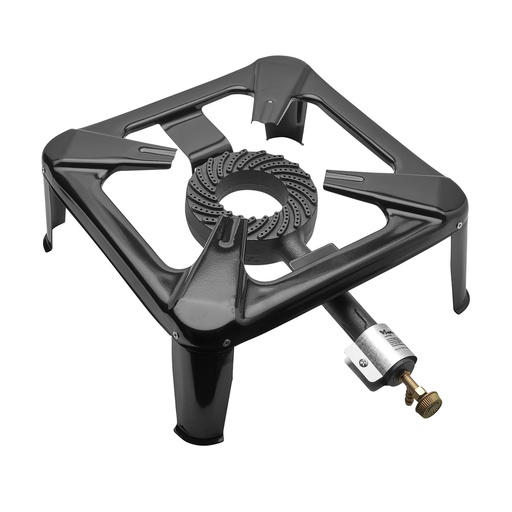 [8140331] Hornillo Gas 4 Pies 40x40 cm. Cocina Gas, Cocina Portatil, Hornillo Paella, Paellero, Hornilla Cocina