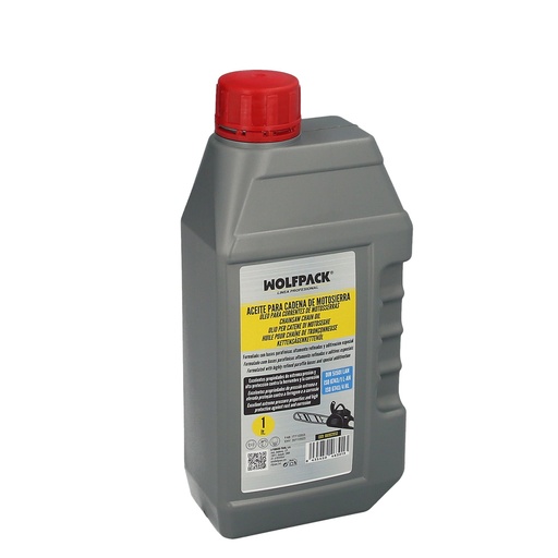 [8062950] Aceite Para Cadenas y Barras Motosierra 1 Litro, Grasa Cadenas Motosierra, Lubricante Cadenas Motosierra